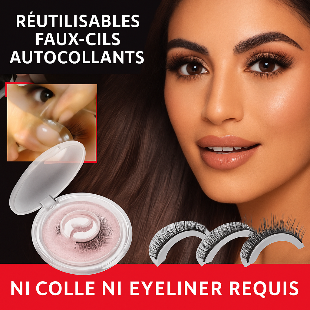 Cils Auto-Adhésifs & Réutilisables