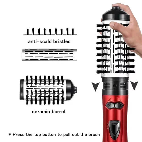 Sèche-Cheveux 3 en 1 pour cheveux Secs, Bouclés & Lisses