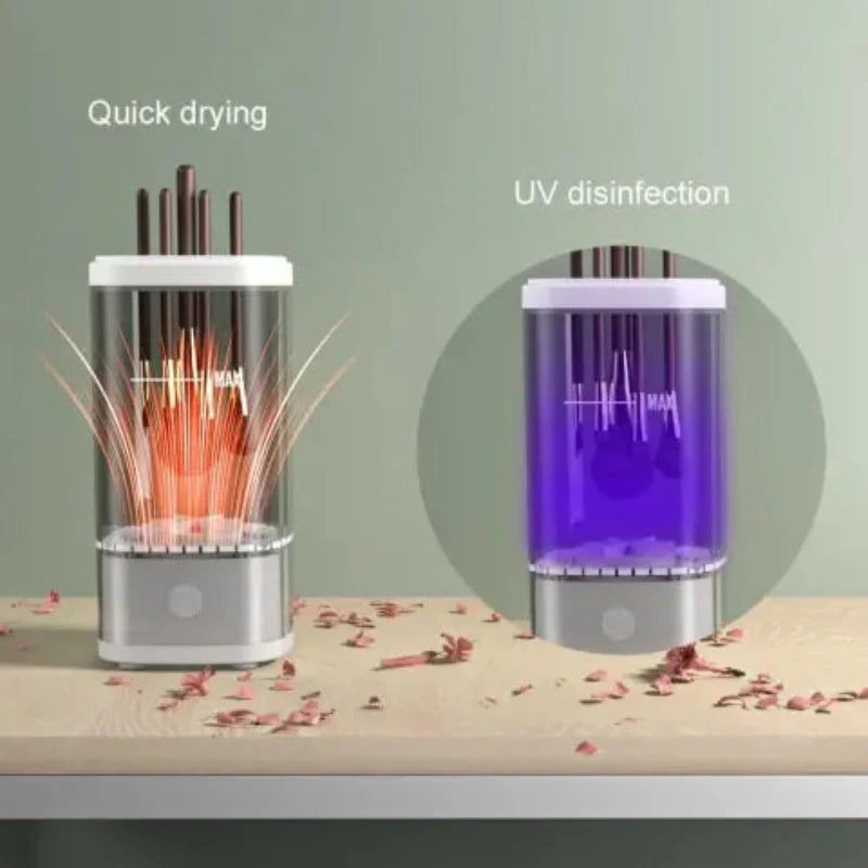 Nettoyeur électrique pour pinceaux, rapide et efficace