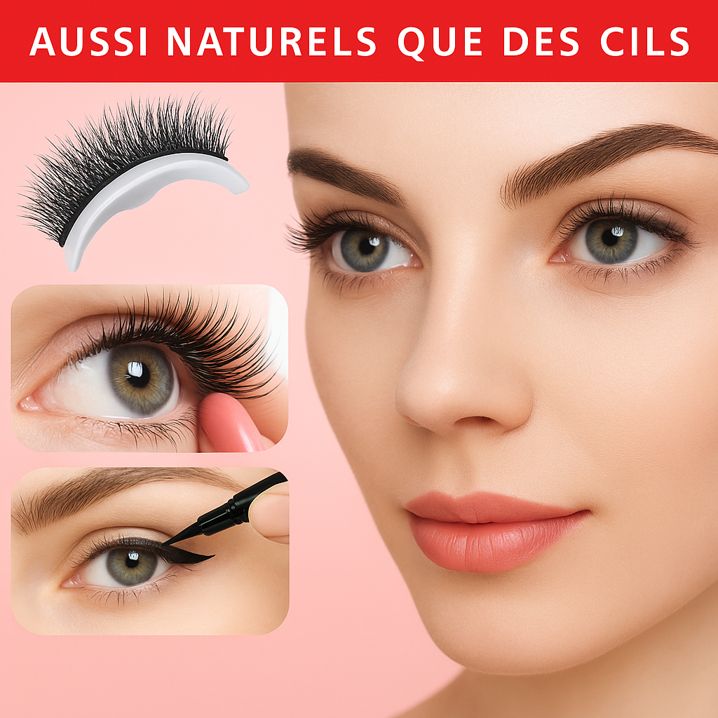 Cils Auto-Adhésifs & Réutilisables
