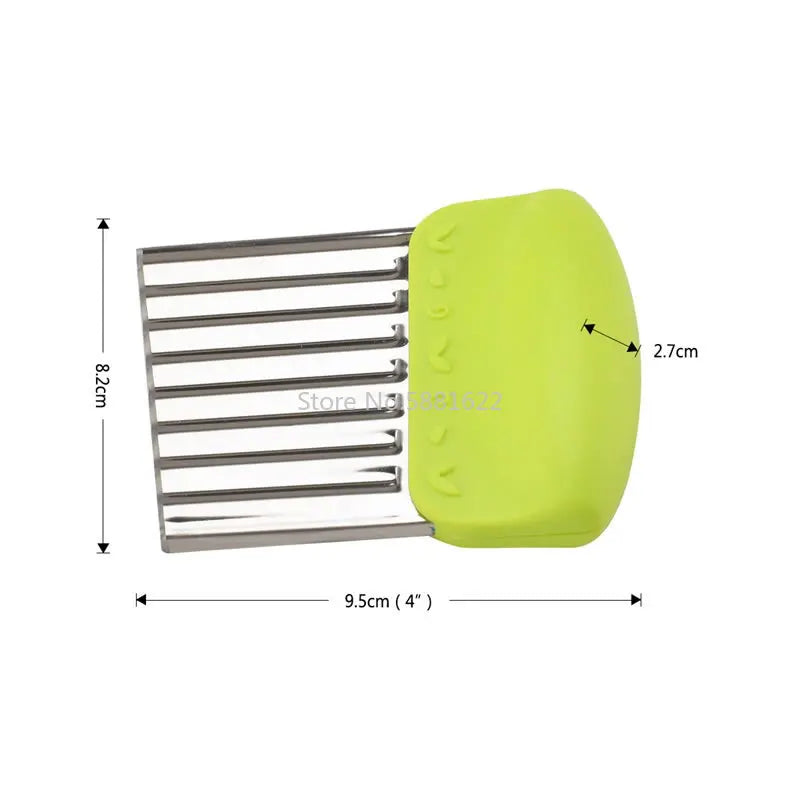 WaveCut™ - Mandoline Ondulée En Acier Inoxydable