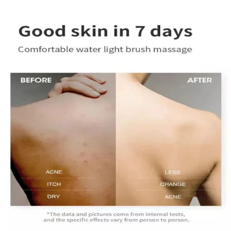 Massage nettoyant complet sans effort sous la douche