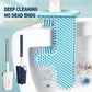Brosse WC flexible pour un nettoyage sans angles morts