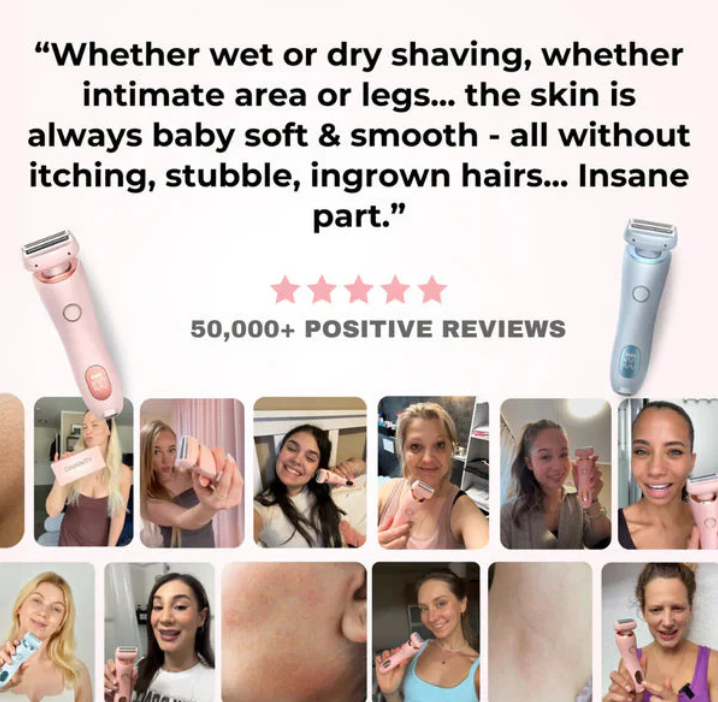 Rasoir PetalSmooth™ Pro
