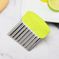 WaveCut™ - Mandoline Ondulée En Acier Inoxydable