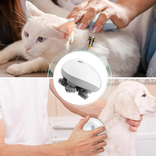 Masseur électrique pour animaux, détente assurée